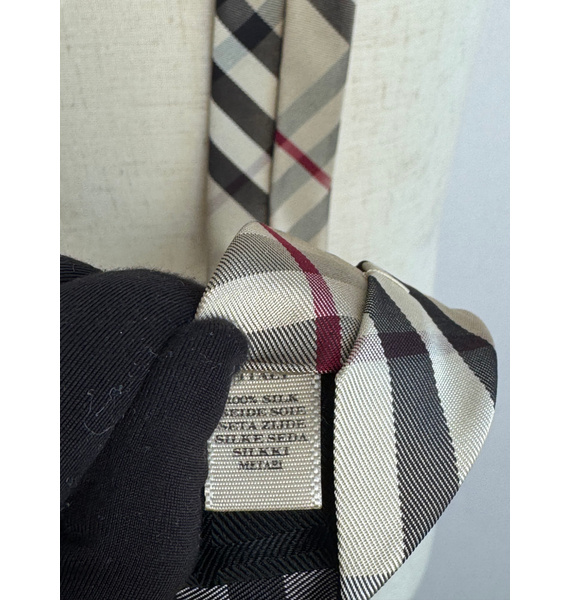 Галстук • Burberry • Бежевый