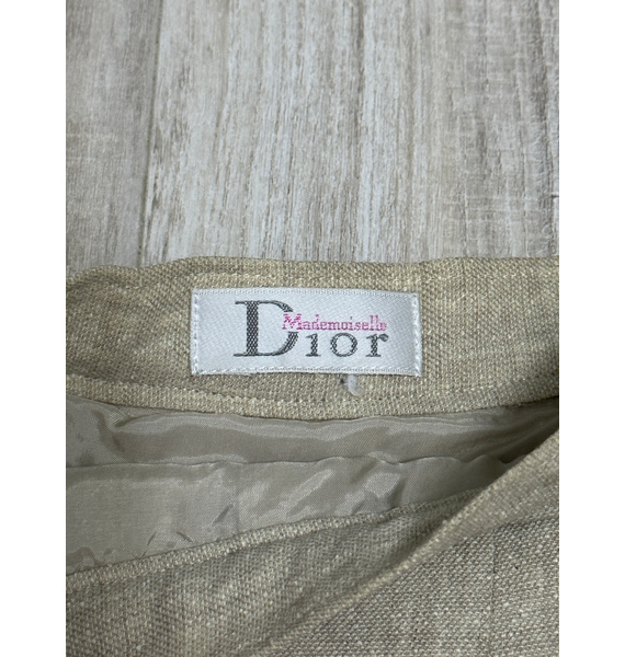 Юбка • Christian Dior • Бежевый
