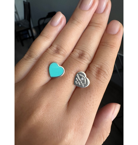 Серьги • Tiffany & Co. • Бирюзовый