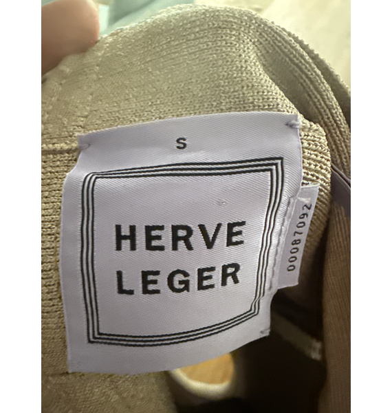 Юбка • Hervé Léger • Кремовый