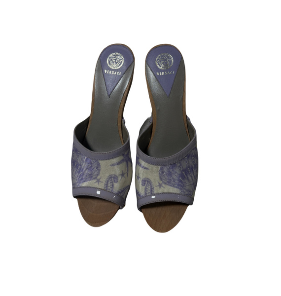 Мюли • Versace • Фиолетовый