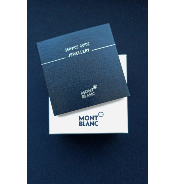 Запонки • Montblanc • Серебряный