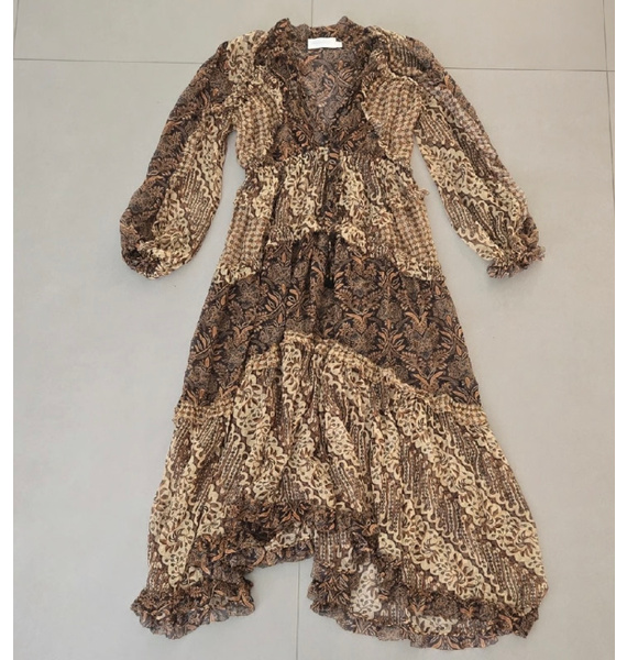 Платье • ZIMMERMANN • Коричневый