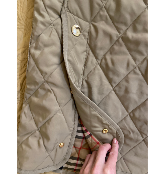 Пальто • Burberry • Бежевый