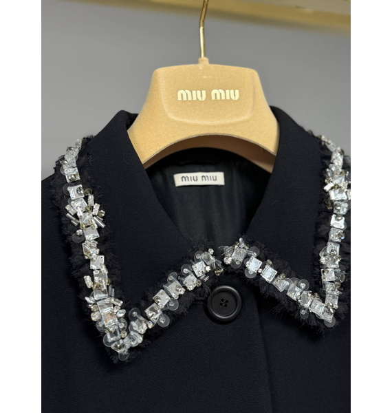 Пальто • Miu Miu • Черный