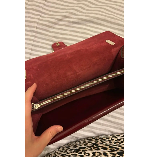 Сумка • Gucci • Бордовый