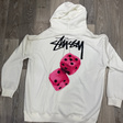 Худи • Stussy • Белый