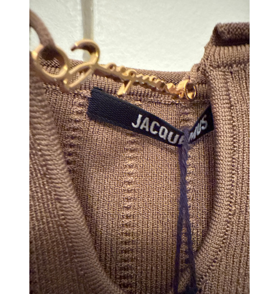 Платье • Jacquemus • Коричневый