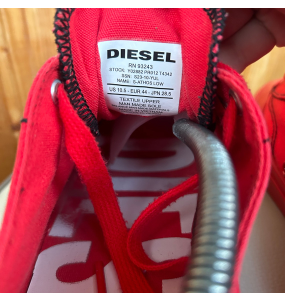 Кеды • Diesel • Красный
