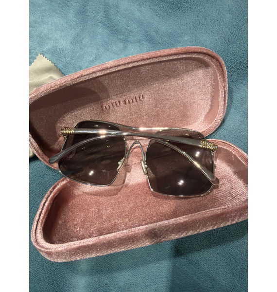 Очки • Miu Miu Eyewear • Серый