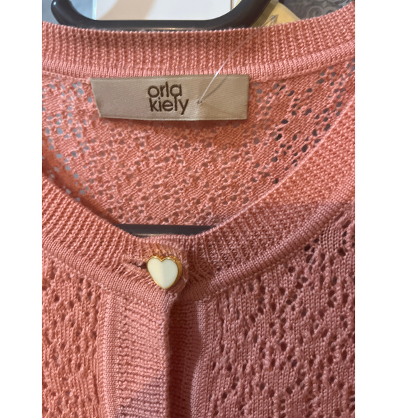 Кардиган • Orla Kiely • Коралловый