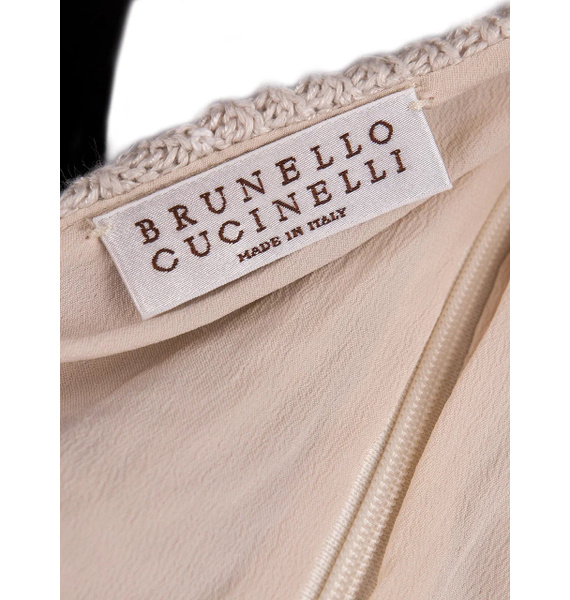 Платье • Brunello Cucinelli • Бежевый