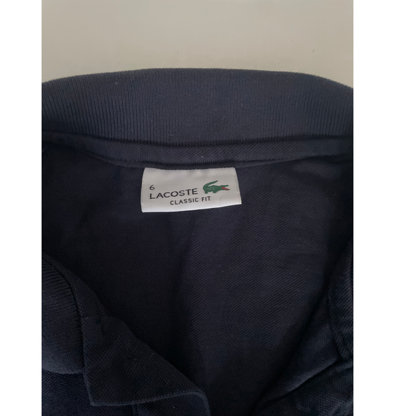 Поло • Lacoste • Темно-синий