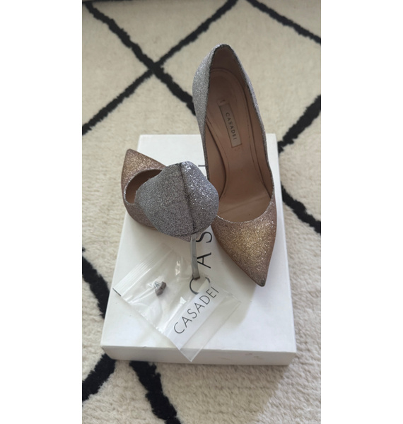 Туфли • Casadei • Золотой