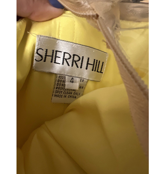 Платье • SHERRI HILL • Желтый