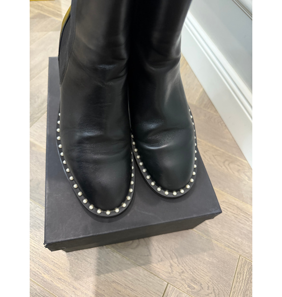 Ботинки • Stuart Weitzman • Черный