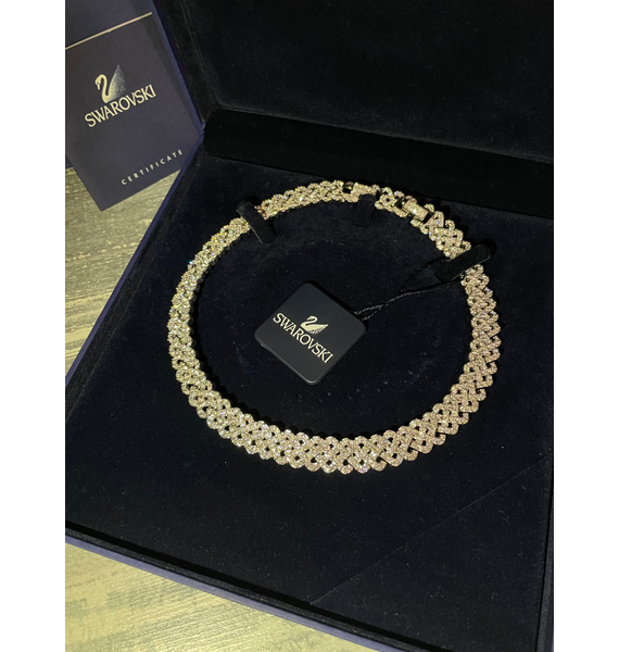 Колье • Swarovski • Серебряный