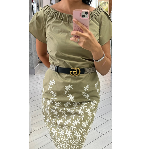 Ремень • Gucci • Коричневый