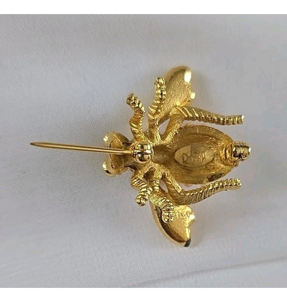 Брошь • Joan Rivers • Золотой