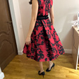 Платье • Carolina Herrera • Бордовый