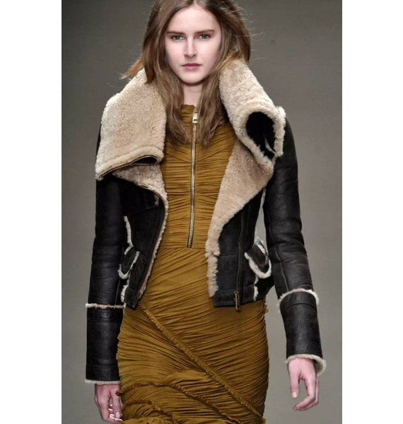 Дубленка • Burberry • Коричневый