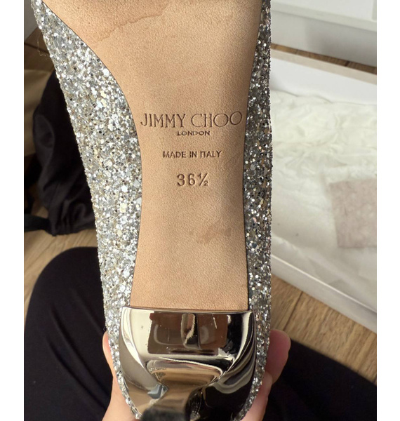 Туфли • Jimmy Choo • Серебряный
