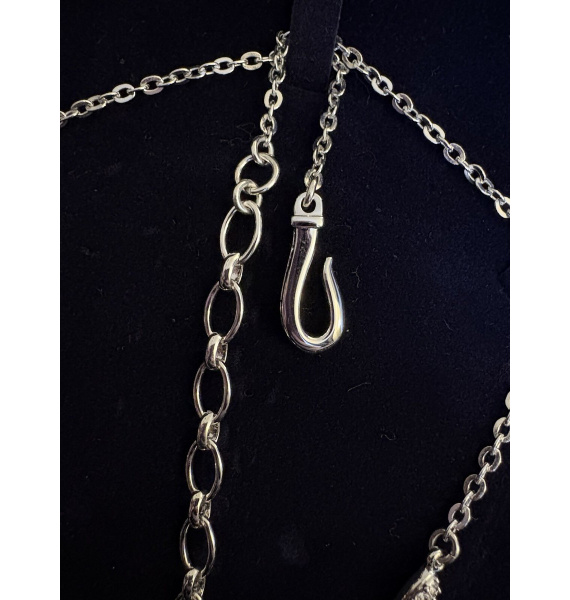 Колье • Swarovski • Серебряный