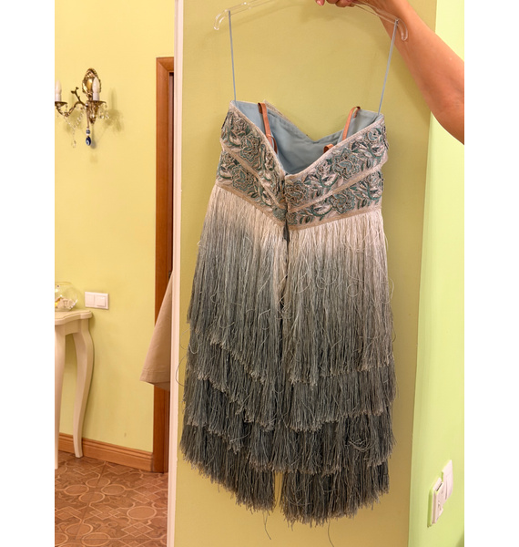 Платье • Marchesa • Зеленый