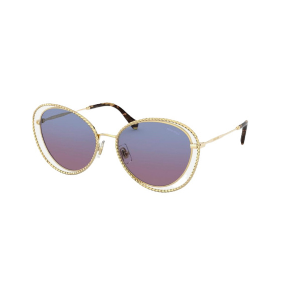 Солнцезащитные очки • Miu Miu • Золотой