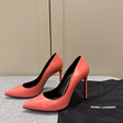 Туфли • Saint Laurent • Коралловый