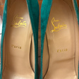 Туфли • Christian Louboutin • Бирюзовый