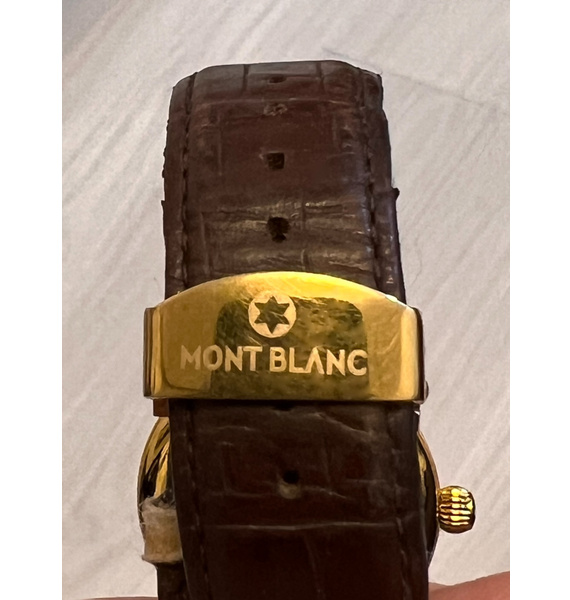 Часы • Montblanc • Золотой