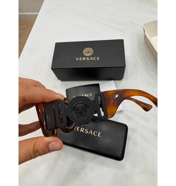 Солнцезащитные очки • Versace Eyewear • Коричневый