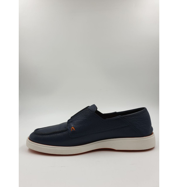 Мокасины • Santoni • Темно-синий