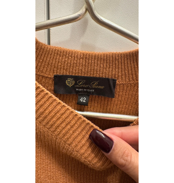 Джемпер • Loro Piana • Коричневый