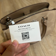 Сумка • Coach • Бежевый