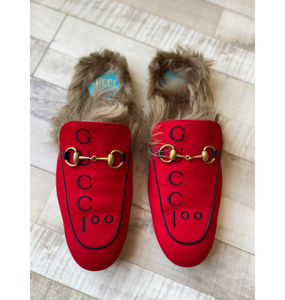 Мюли • Gucci • Красный
