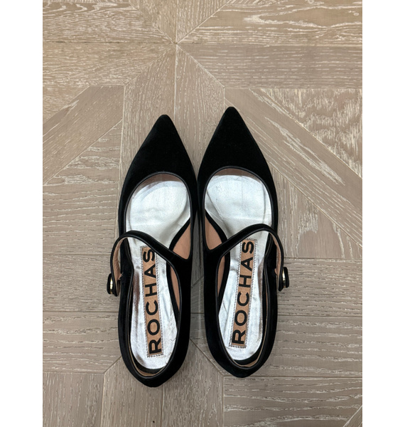 Балетки • Rochas • Черный