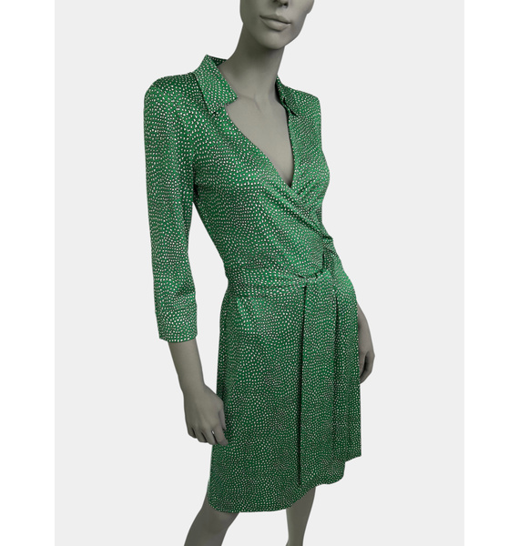Платье • DVF Diane von Furstenberg • Зеленый