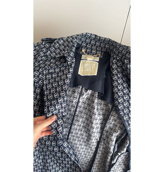 Тренч • Michael Kors • Темно-синий