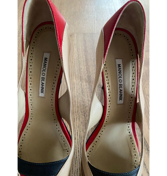 Туфли • Manolo Blahnik • Бордовый