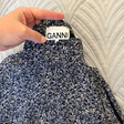 Платье • GANNI • Голубой