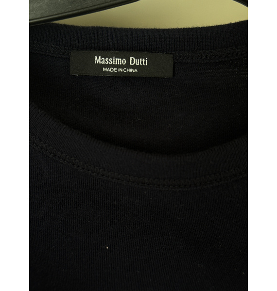 Футболка • Massimo Dutti • Темно-синий