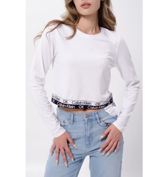 Лонгслив • Calvin Klein • Белый