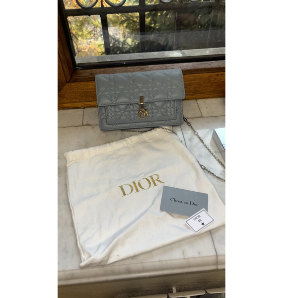 Сумка • Christian Dior • Голубой