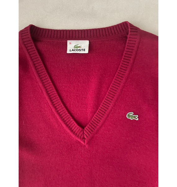 Джемпер • Lacoste • Красный
