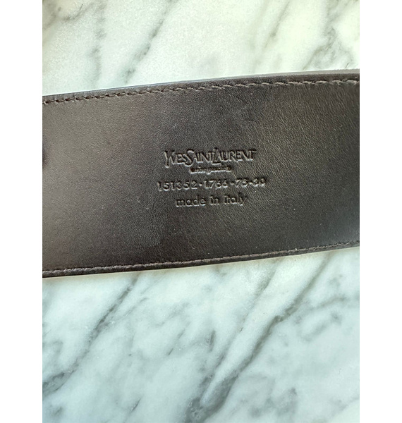 Пояс • Saint Laurent • Коричневый