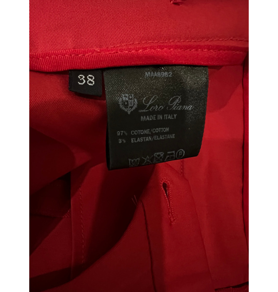 Брюки • Loro Piana • Коралловый
