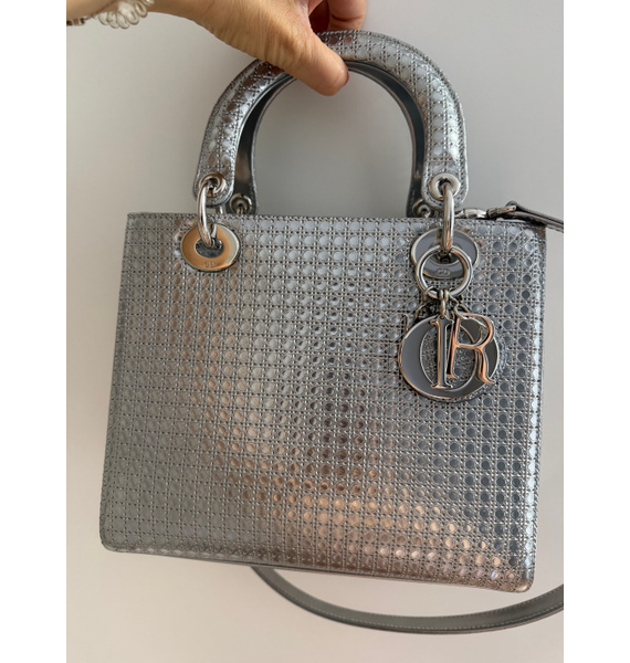 Сумка • Christian Dior • Серебряный