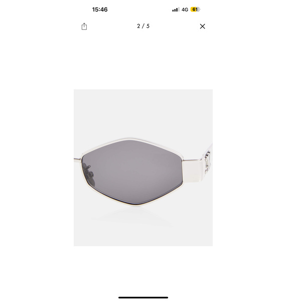 Очки • Celine Eyewear • Серебряный